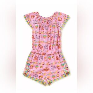 NWT Girls Matilda Jane lets go together Carnival Fun Romper size 4 NEW